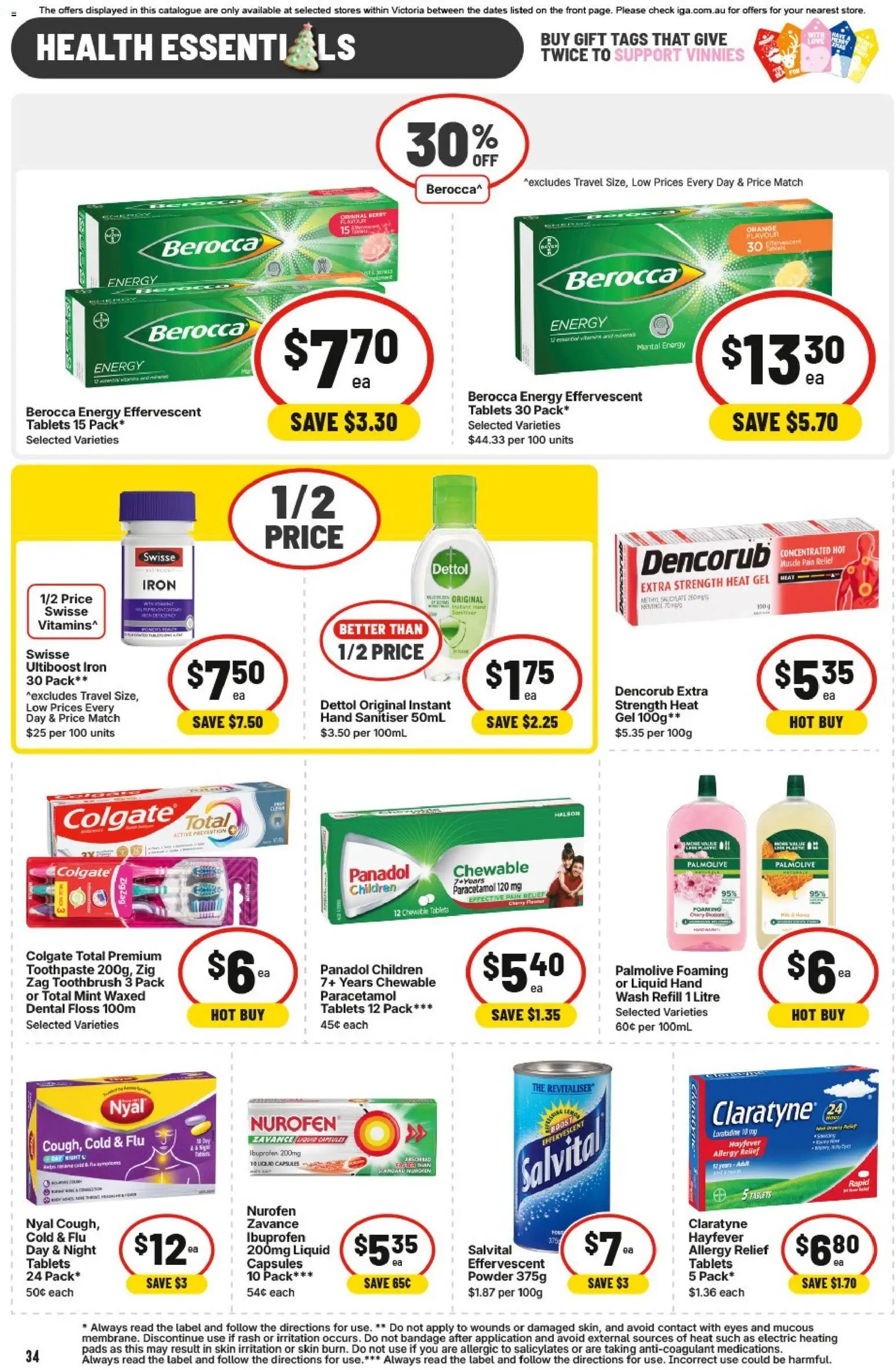 IGA Ritchies VIC - page 34- valid from 12/11/2025