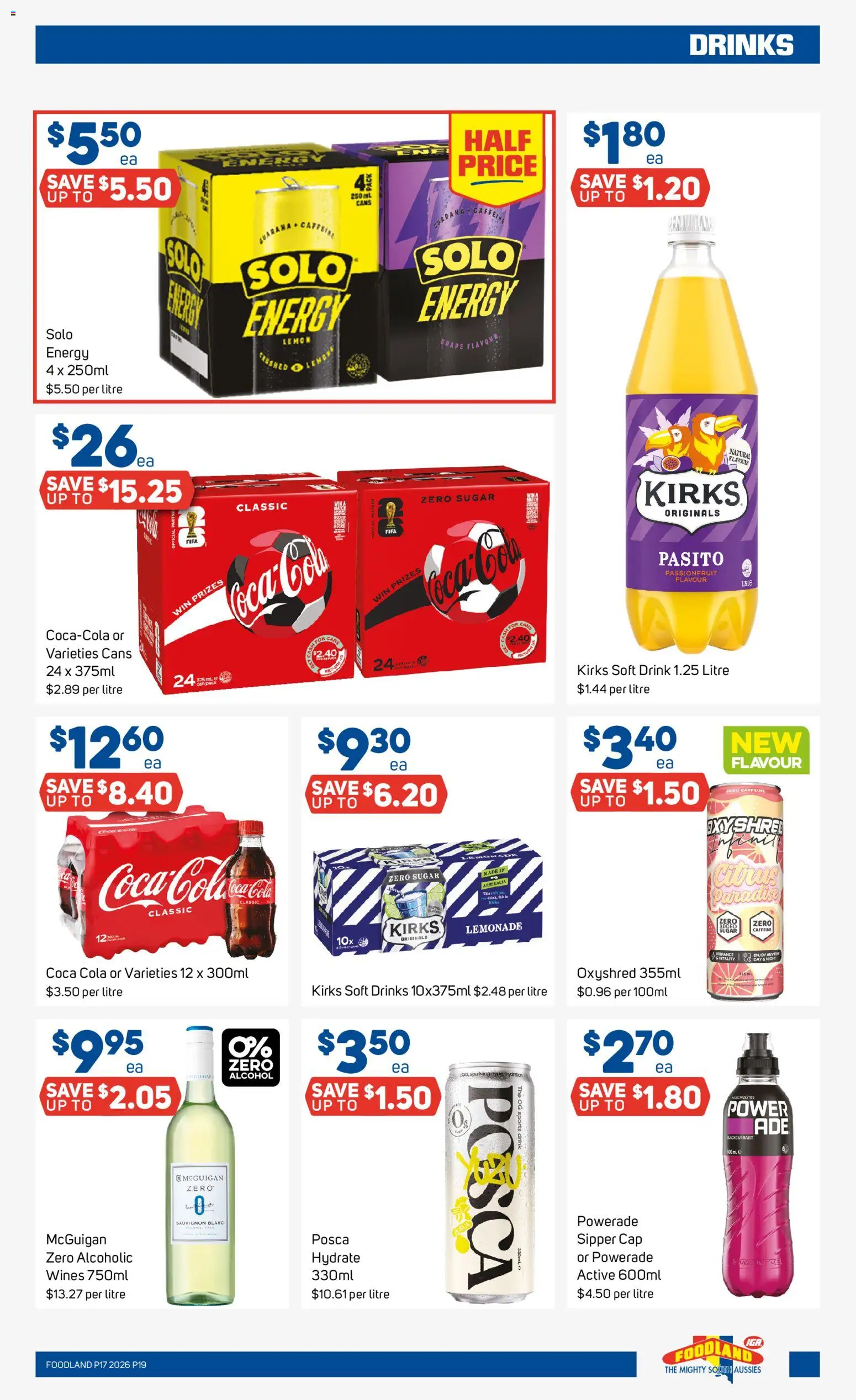 Foodland catalogue  - page 19- valid from 22/04/2026