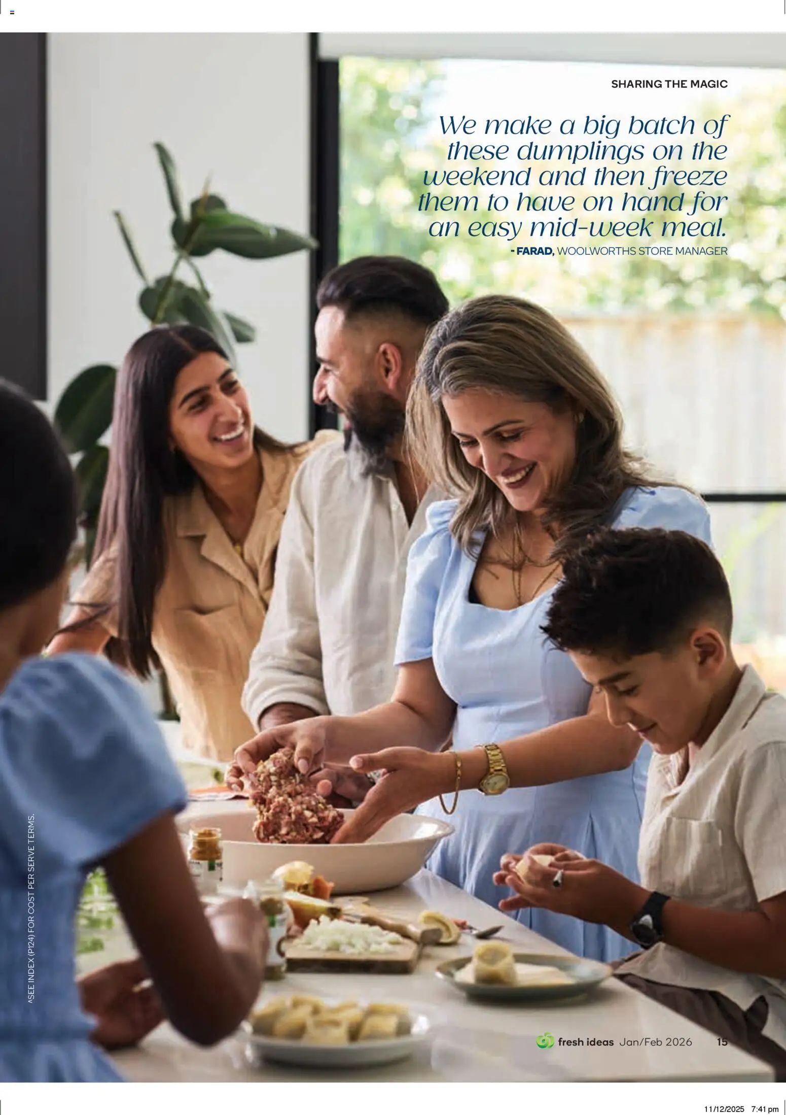 Woolworths Fresh Ideas Magazine - page 15- valid from 14/01/2026