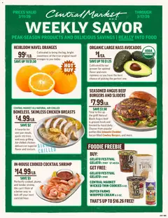 Preview Central Market Weekly Ad valid from 03/11/2026