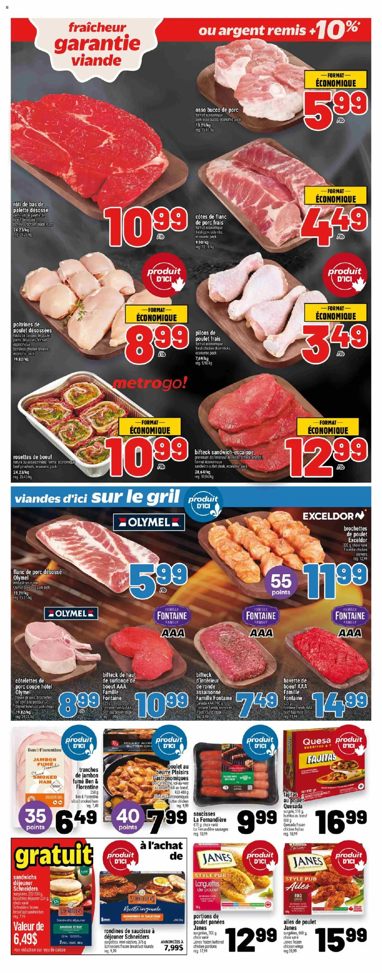 Metro weekly flyer / circulaire - page 9- valid from Jul 17, 2025