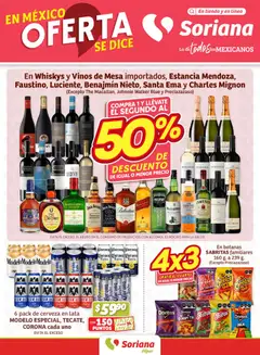 Soriana - Fin de Semana Híper: Tamaulipas (excepto Cd. Victoria y Tampico) válido desde 01/01/2026