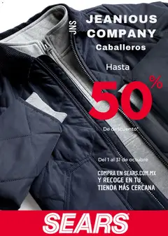 Sears catálogo válido desde 01/10/2025