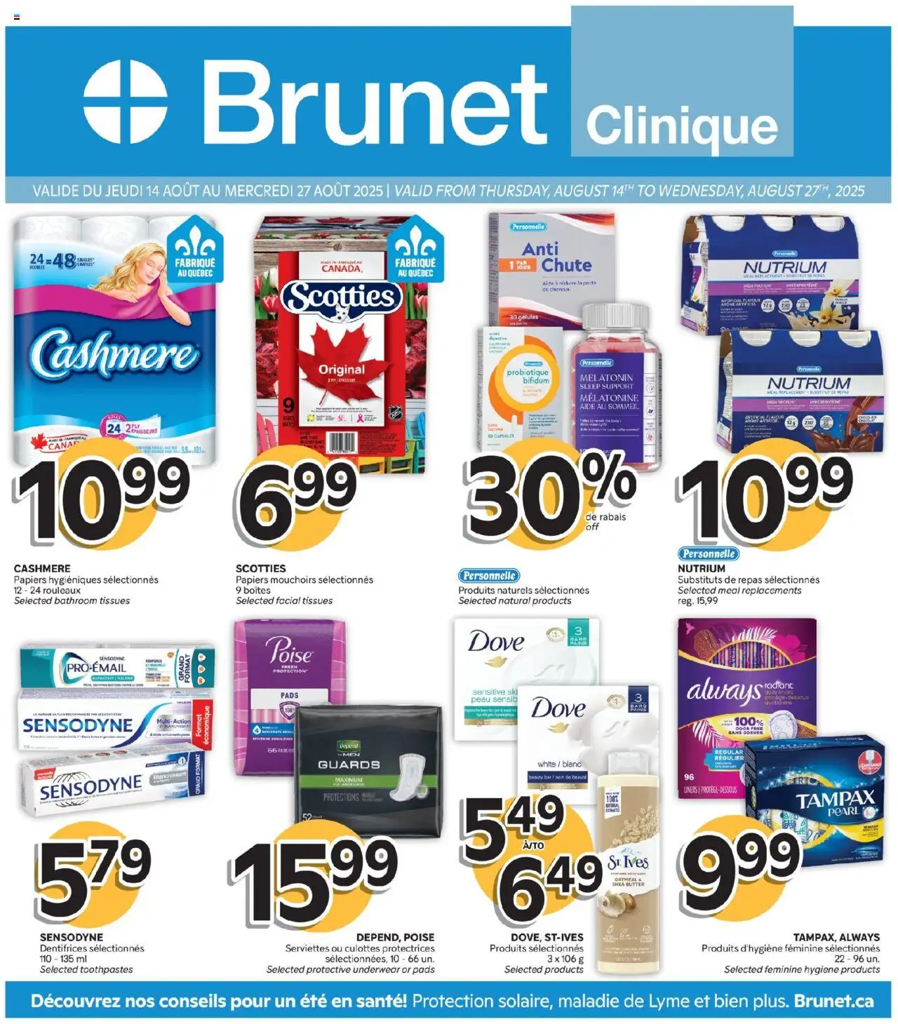 Brunet - Clinique - page 1- valid from Aug 14, 2025