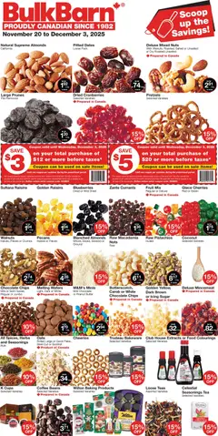 Preview Bulk Barn weekly flyer valid from Nov 20, 2025