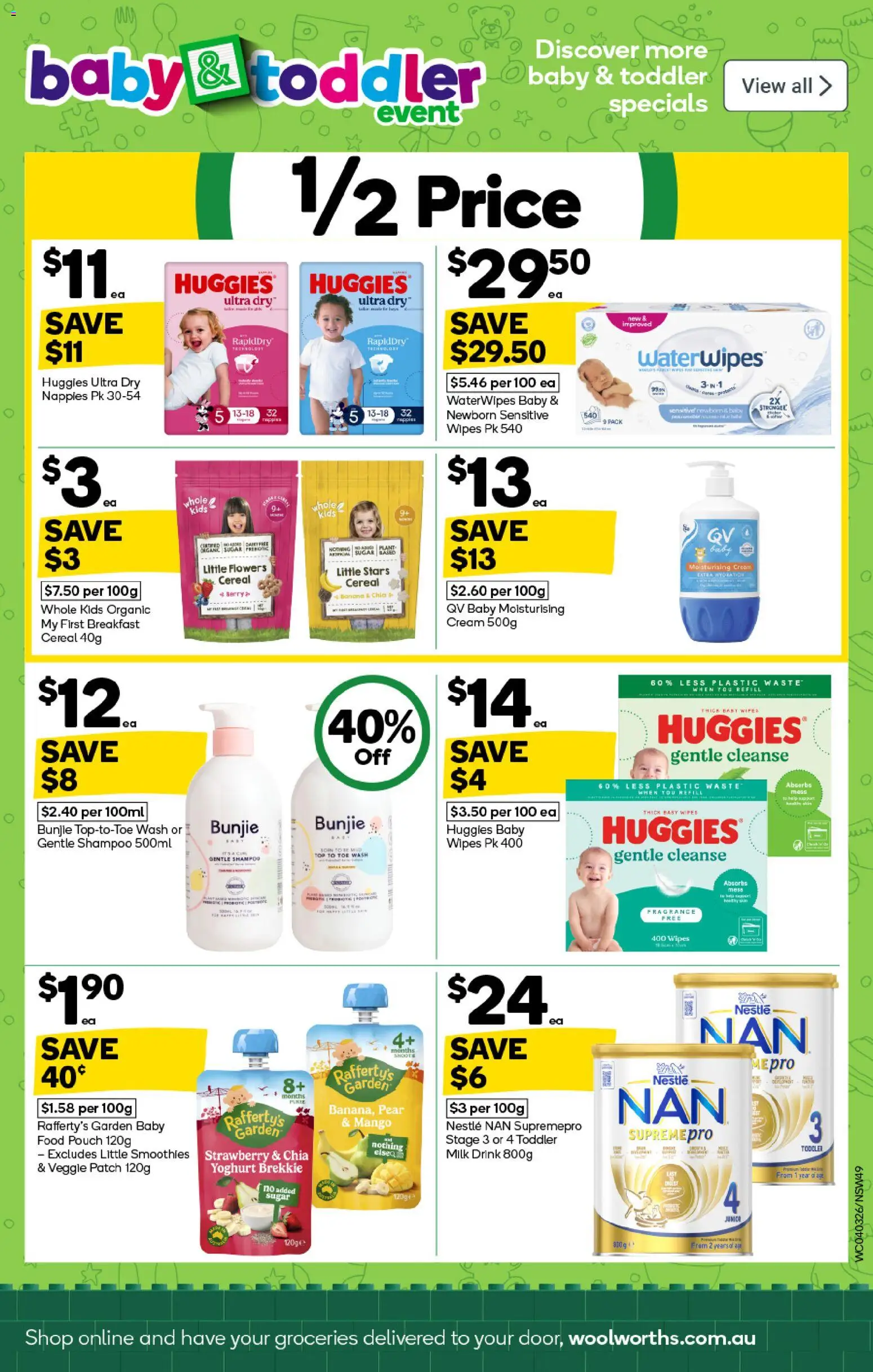 Woolworths catalogue  - page 49- valid from 04/03/2026