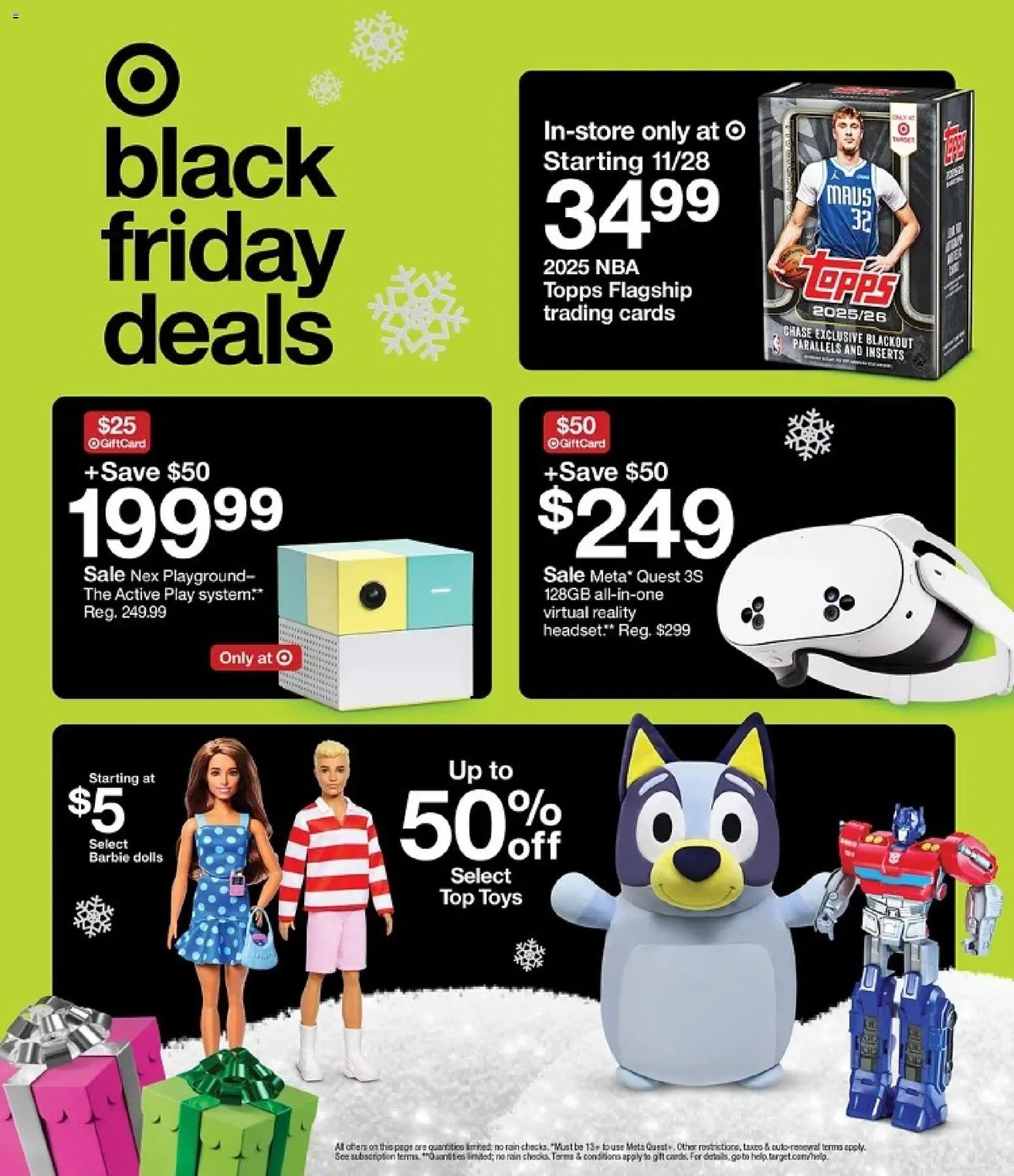 Target Black Friday - página 1- válido desde 23/11/2025