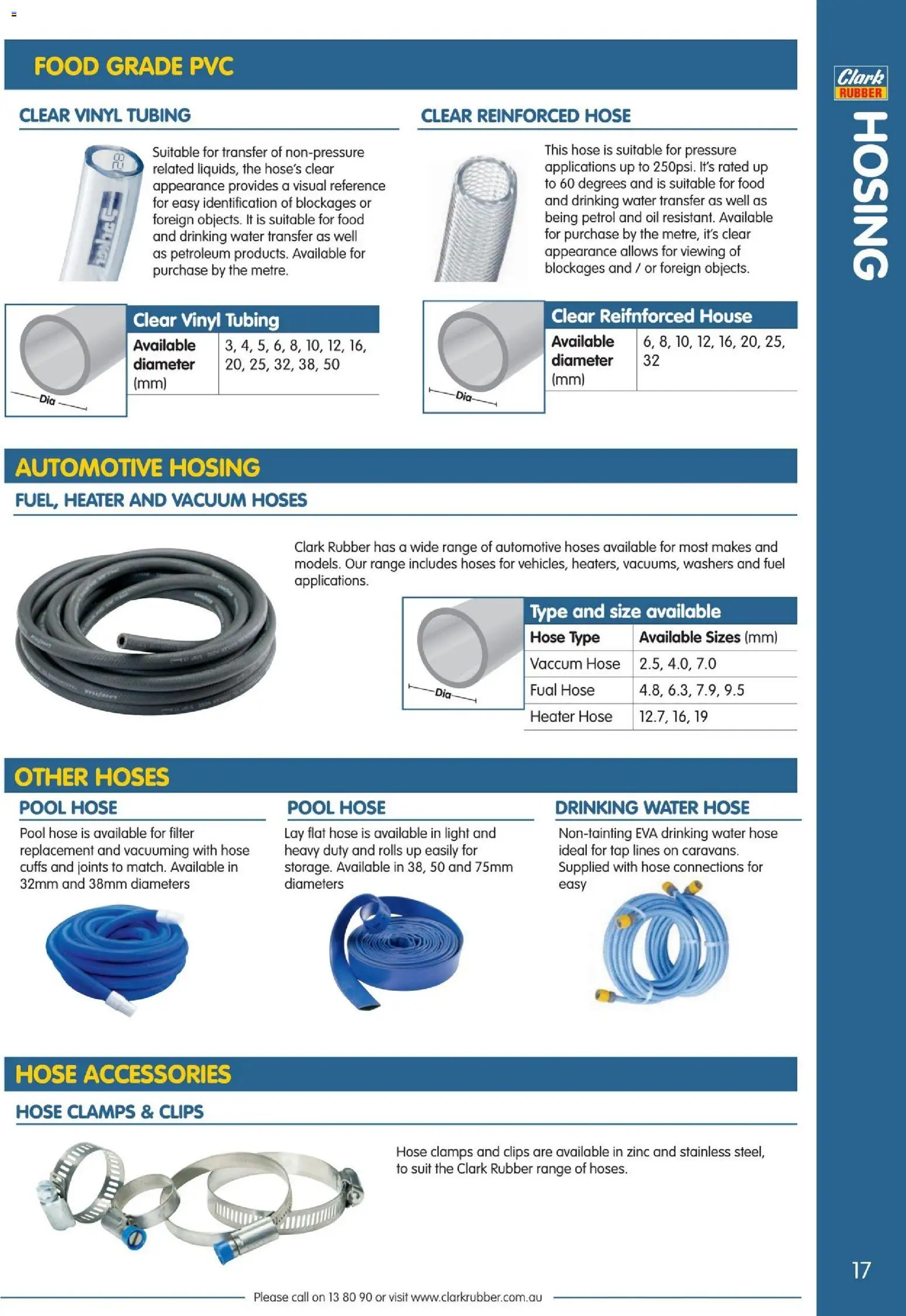 Clark Rubber catalogue  - page 17- valid from 02/04/2026