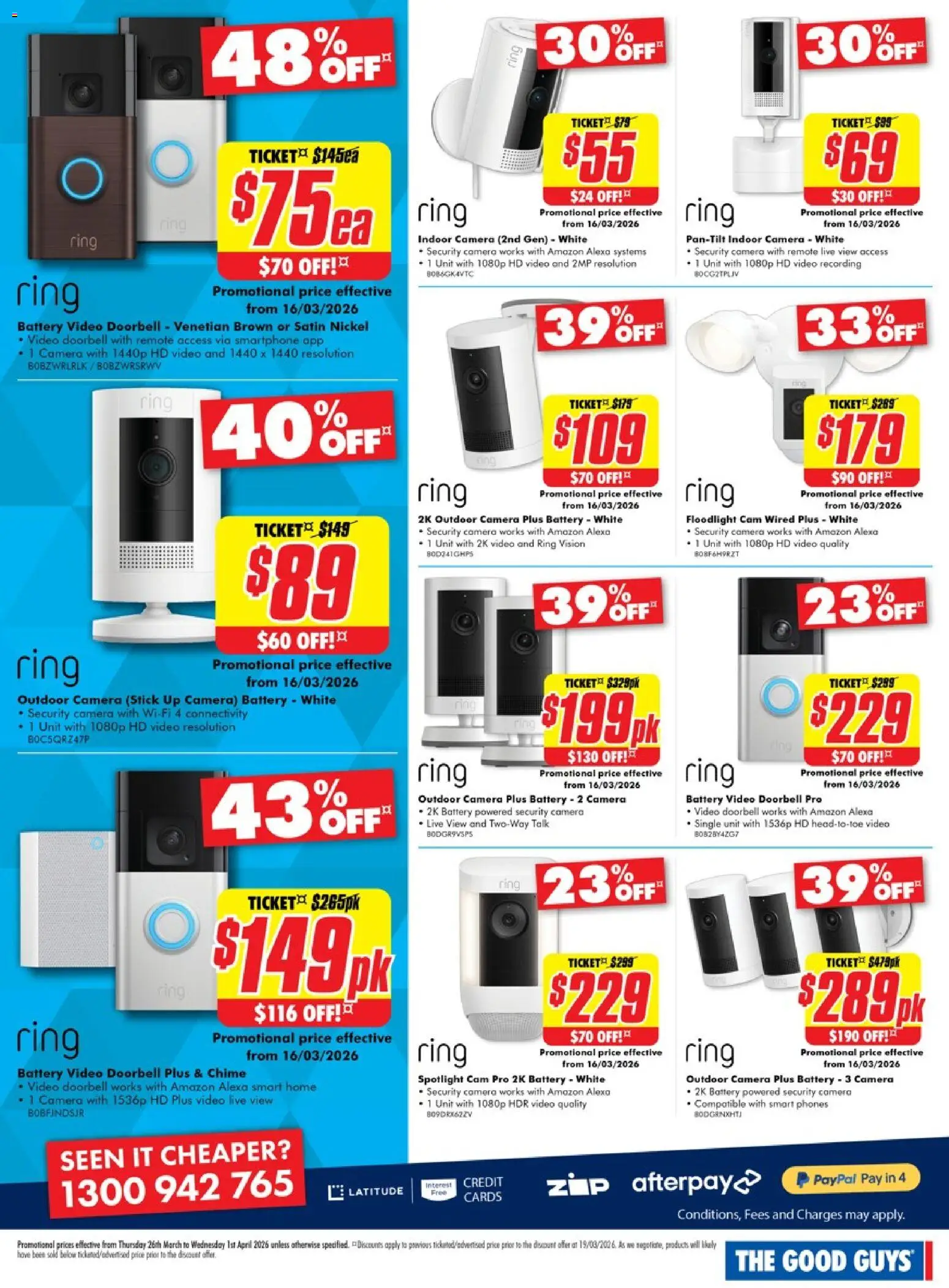 The Good Guys catalogue  - page 17- valid from 25/03/2026