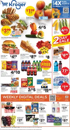 Preview Kroger Weekly Ad valid from 07/30/2025