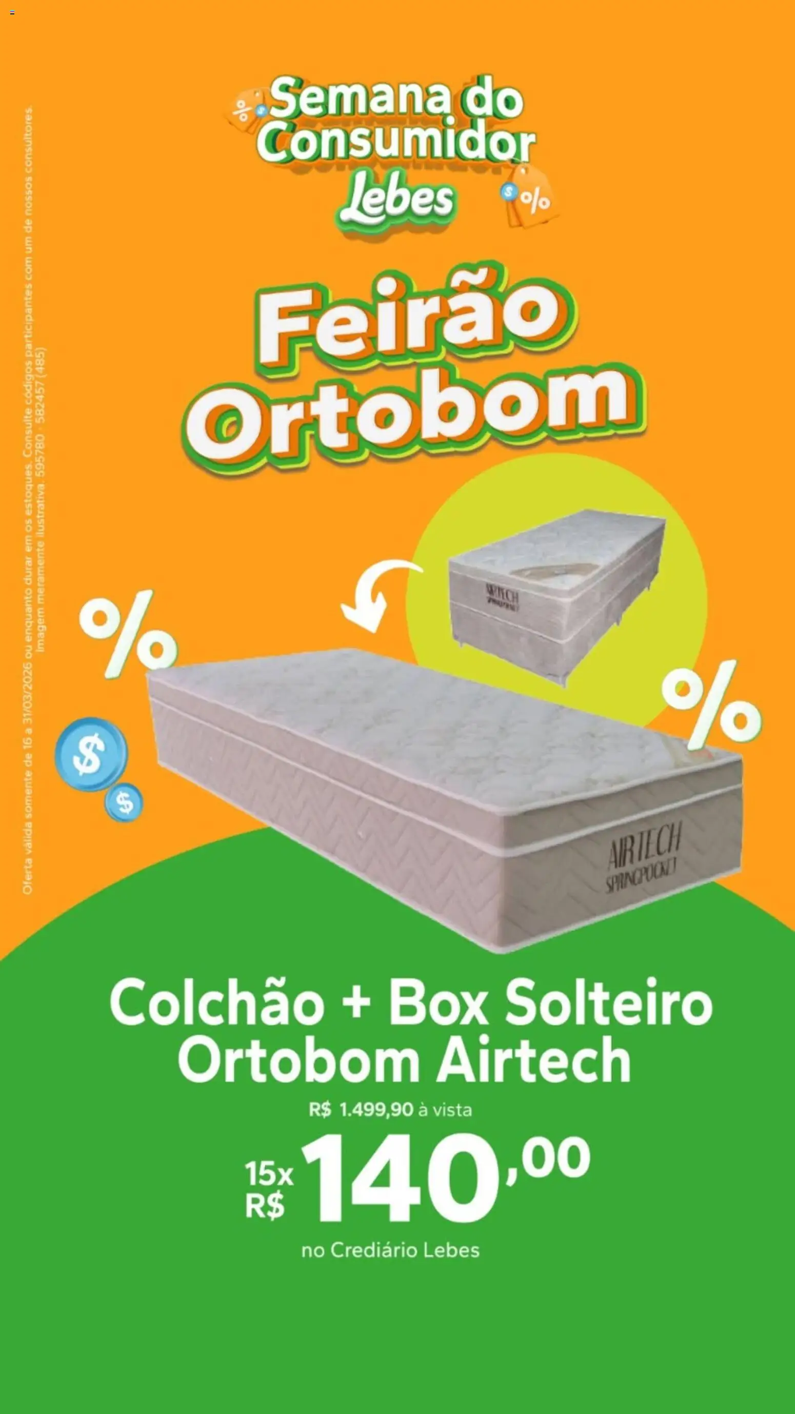 Lebes ofertas Semana do Consumidor - página 1- válido a partir de 16/03/2026
