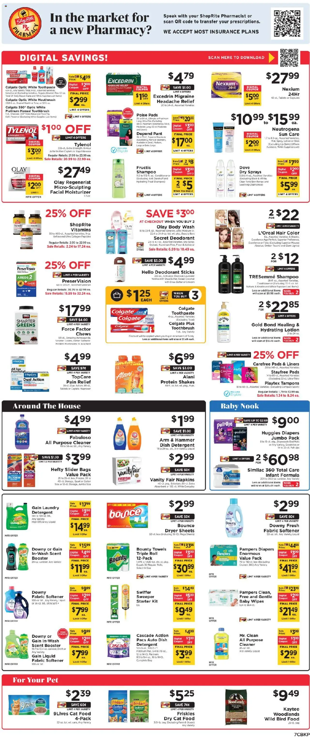 ShopRite Weekly Ad - page 7- valid from 07/18/2025