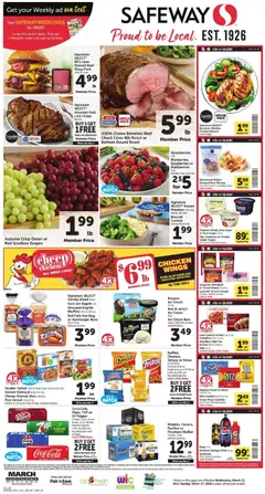 Preview Safeway Weekly Ad valid from 03/25/2026