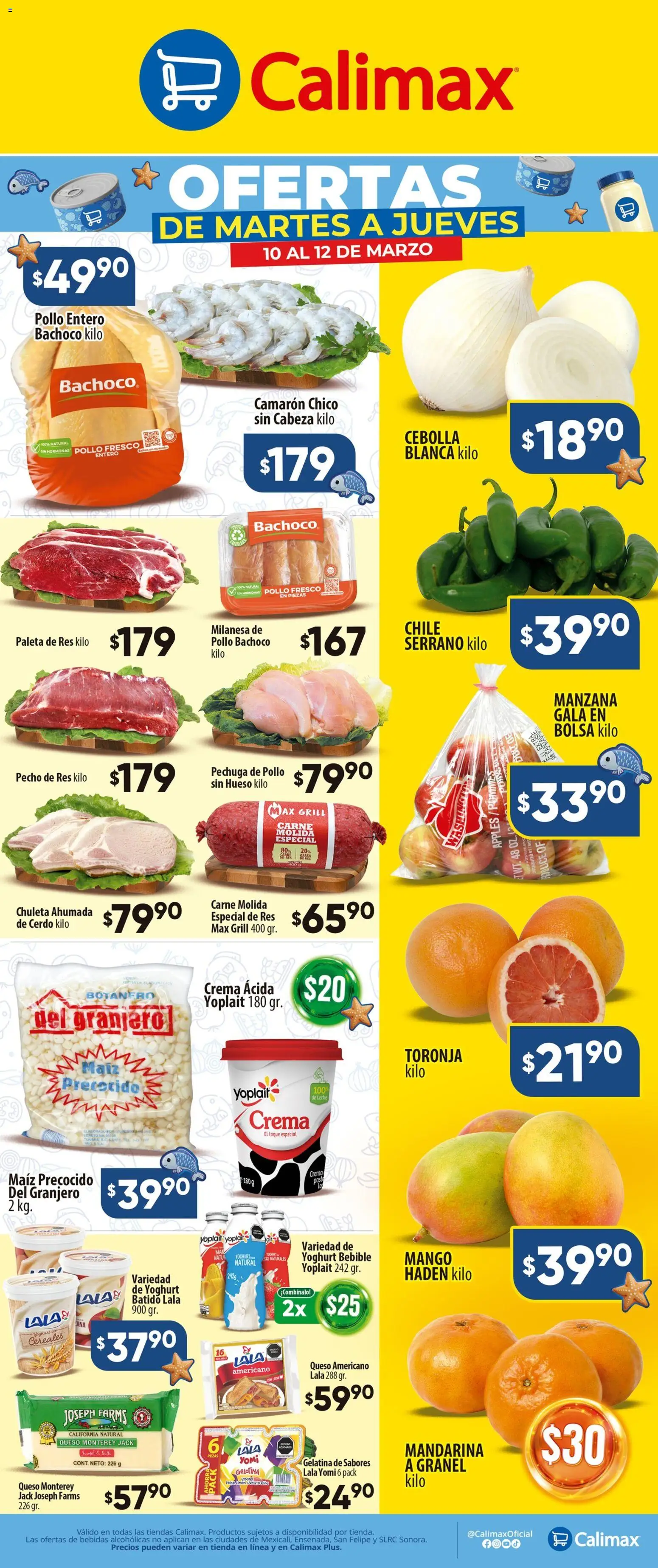 Calimax folleto - página 1- válido desde 10/03/2026