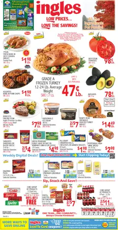 Preview Ingles Weekly Ad valid from 11/12/2025