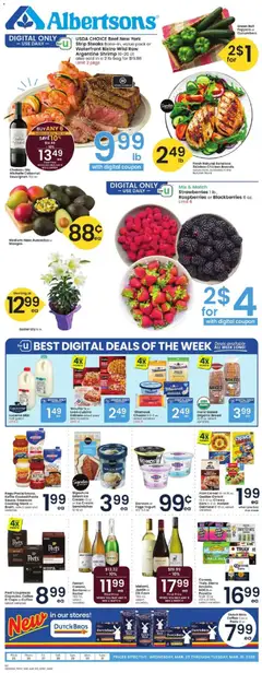 Preview Albertsons Weekly Ad valid from 03/25/2026