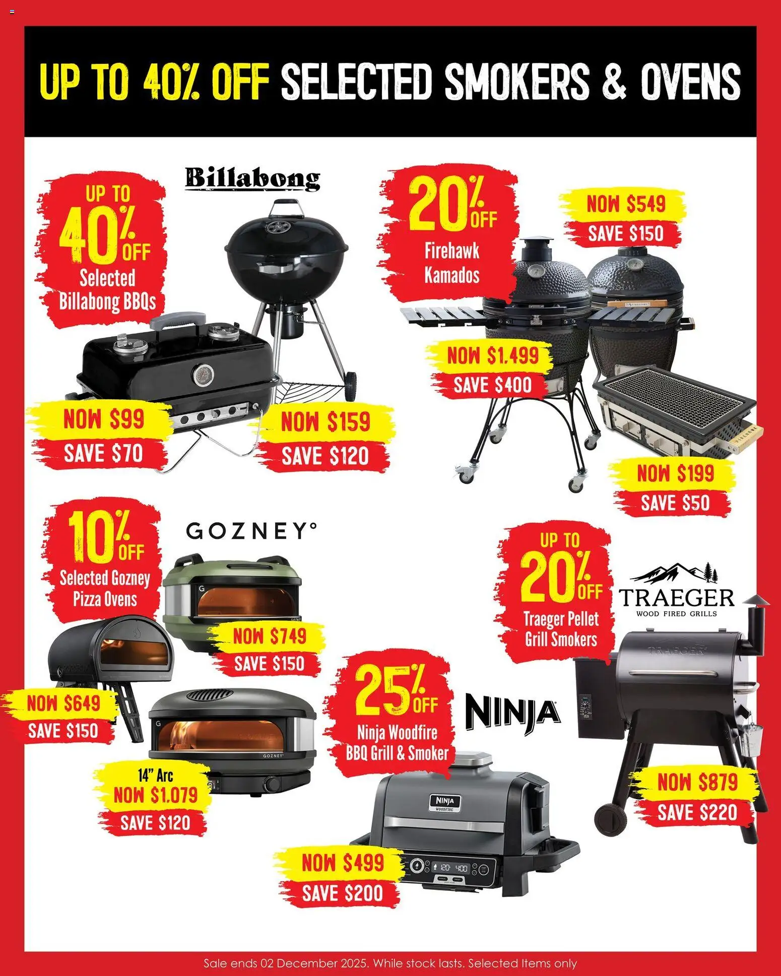Barbeques Galore Black Friday Deals - page 3- valid from 12/11/2025