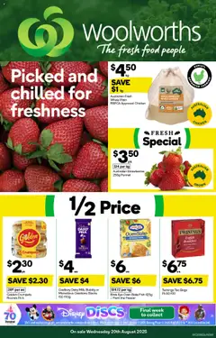 Woolworths catalogue preview - valid from 20/08/2025