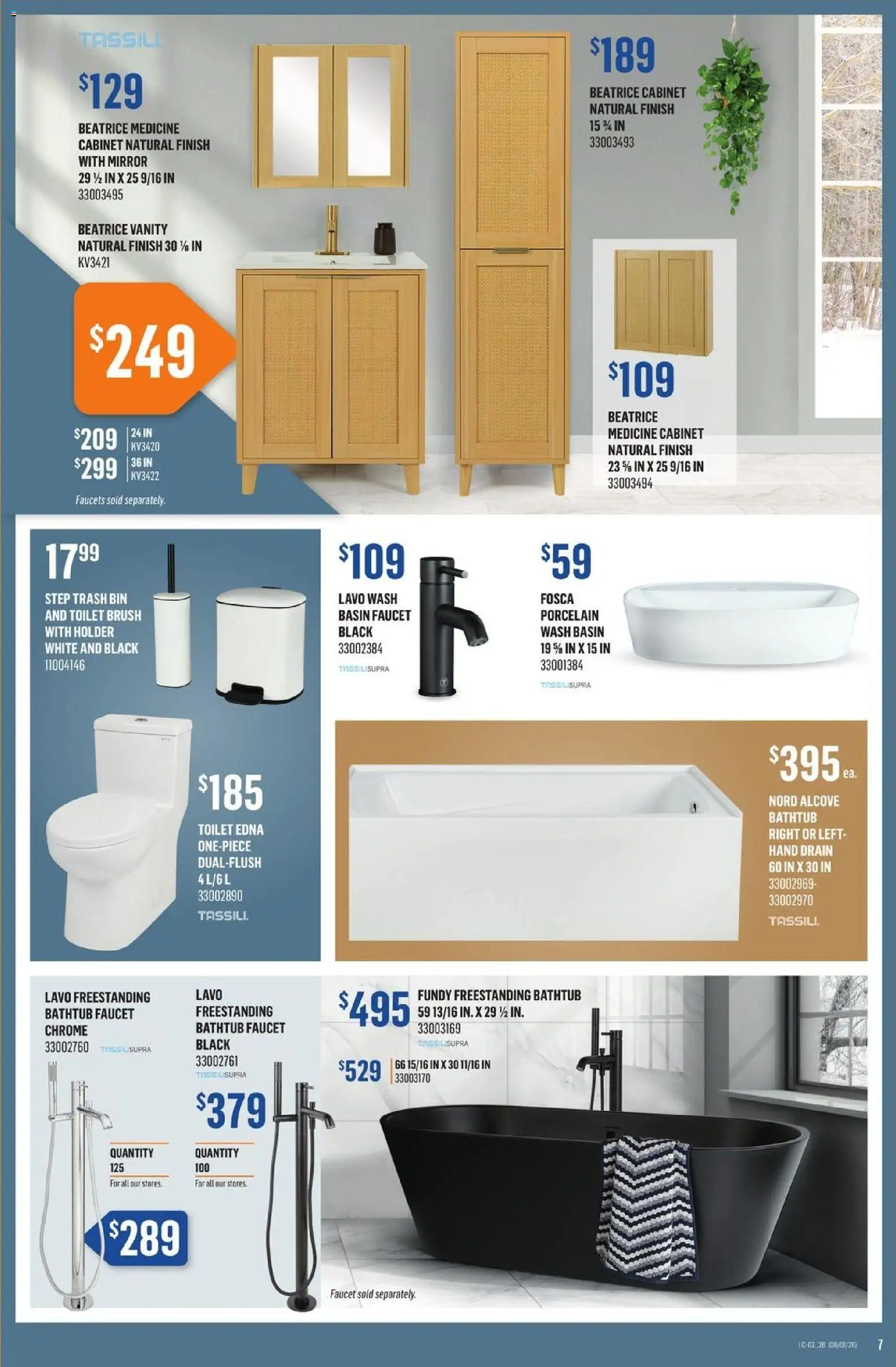 Canac weekly flyer - page 7- valid from Jan 8, 2026