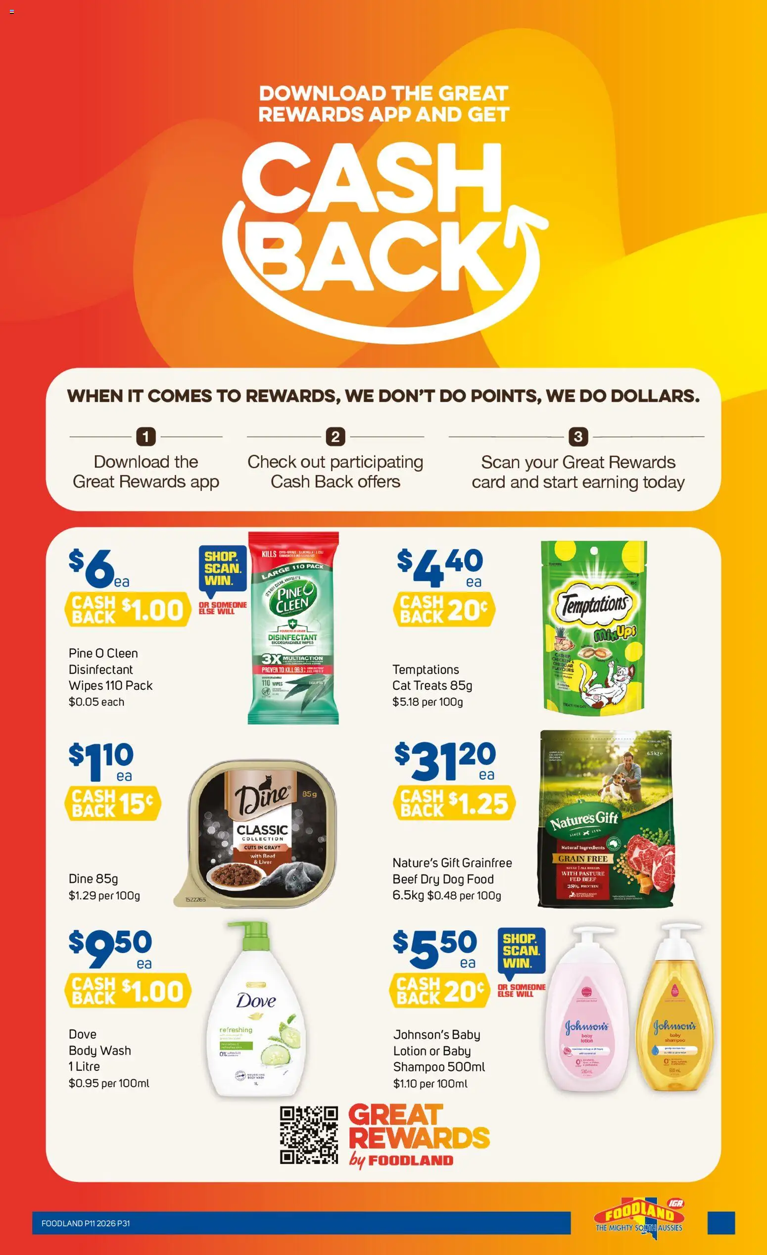 Foodland catalogue  - page 31- valid from 11/03/2026