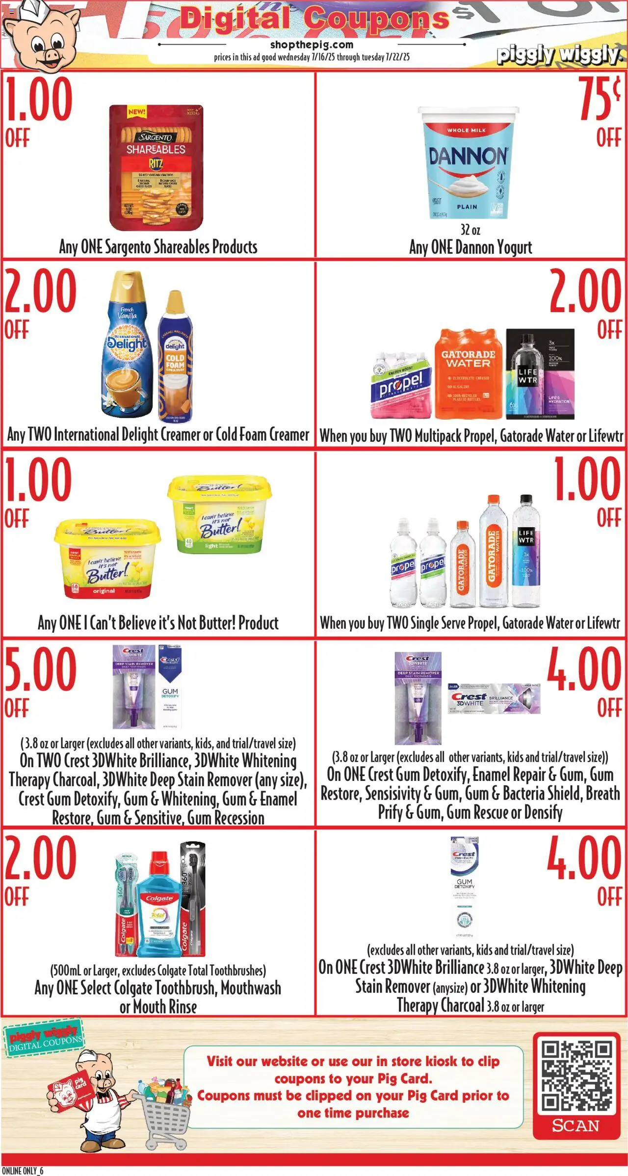 Piggly Wiggly Weekly Ad - WI - page 6- valid from 07/16/2025