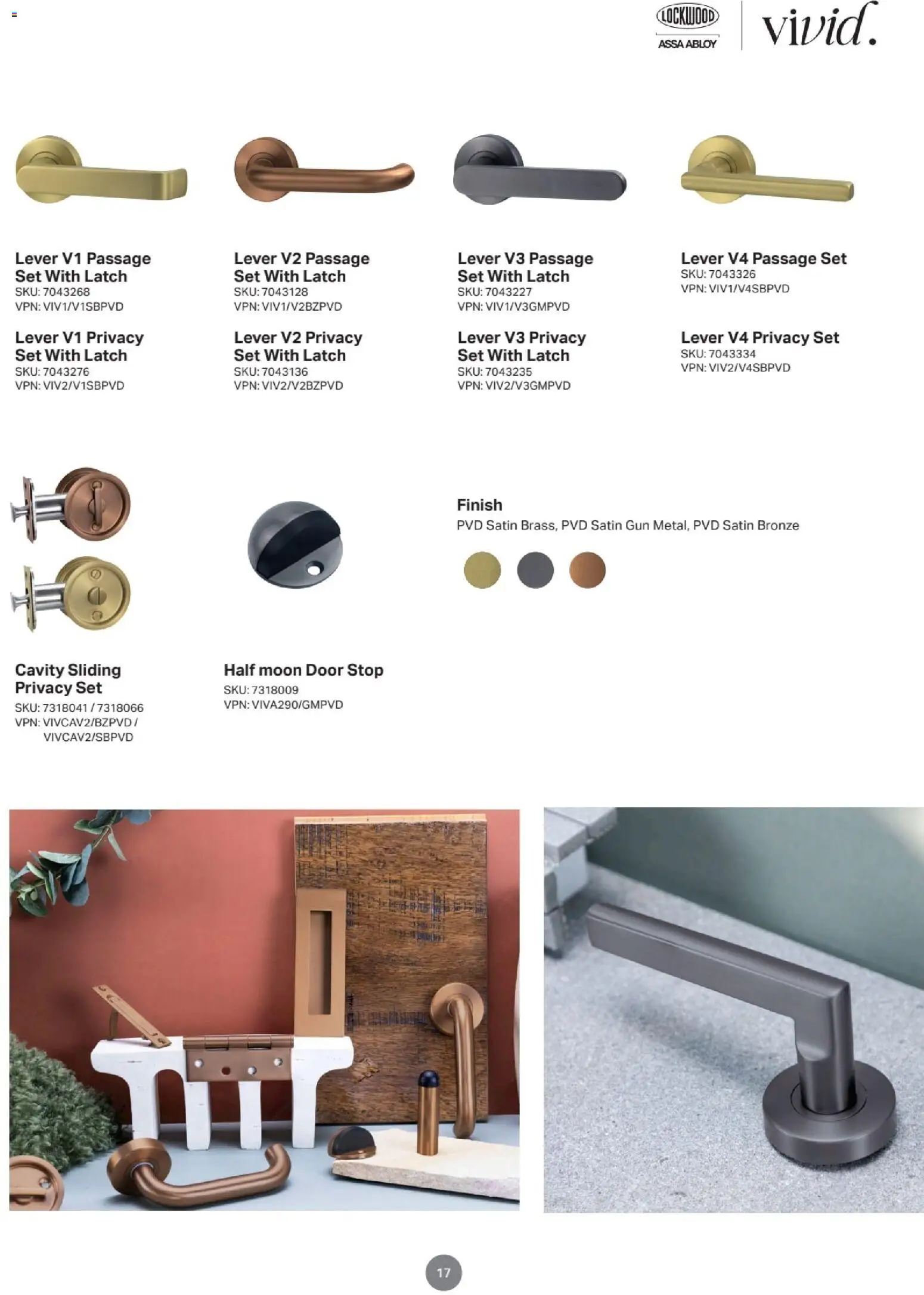 Mitre 10 Door & Door Furniture E-selection Guide 2025 - page 17- valid from 05/02/2026