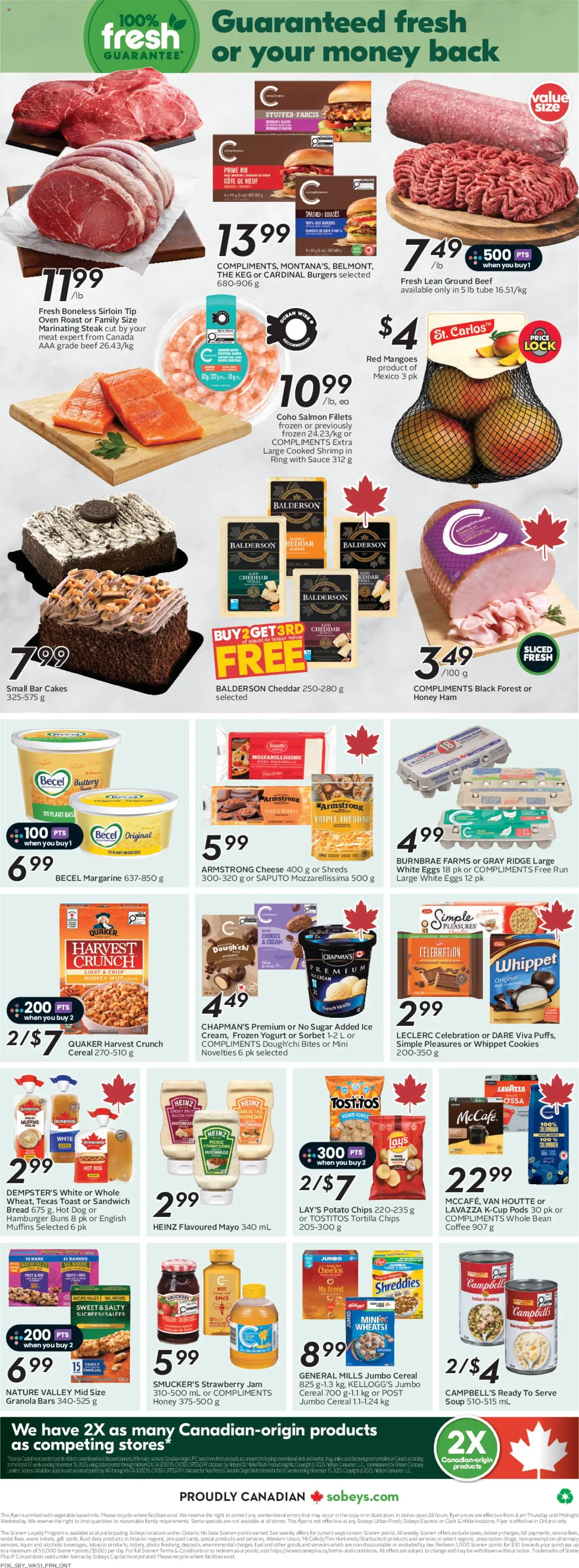 Sobeys weekly flyer / circulaire - page 4- valid from Apr 16, 2026