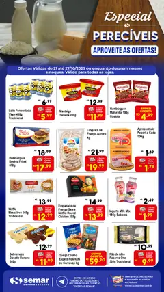 Pré-visualização Semar Supermercado - Ofertas Especial Perecíveis válida a partir de 21/10/2025