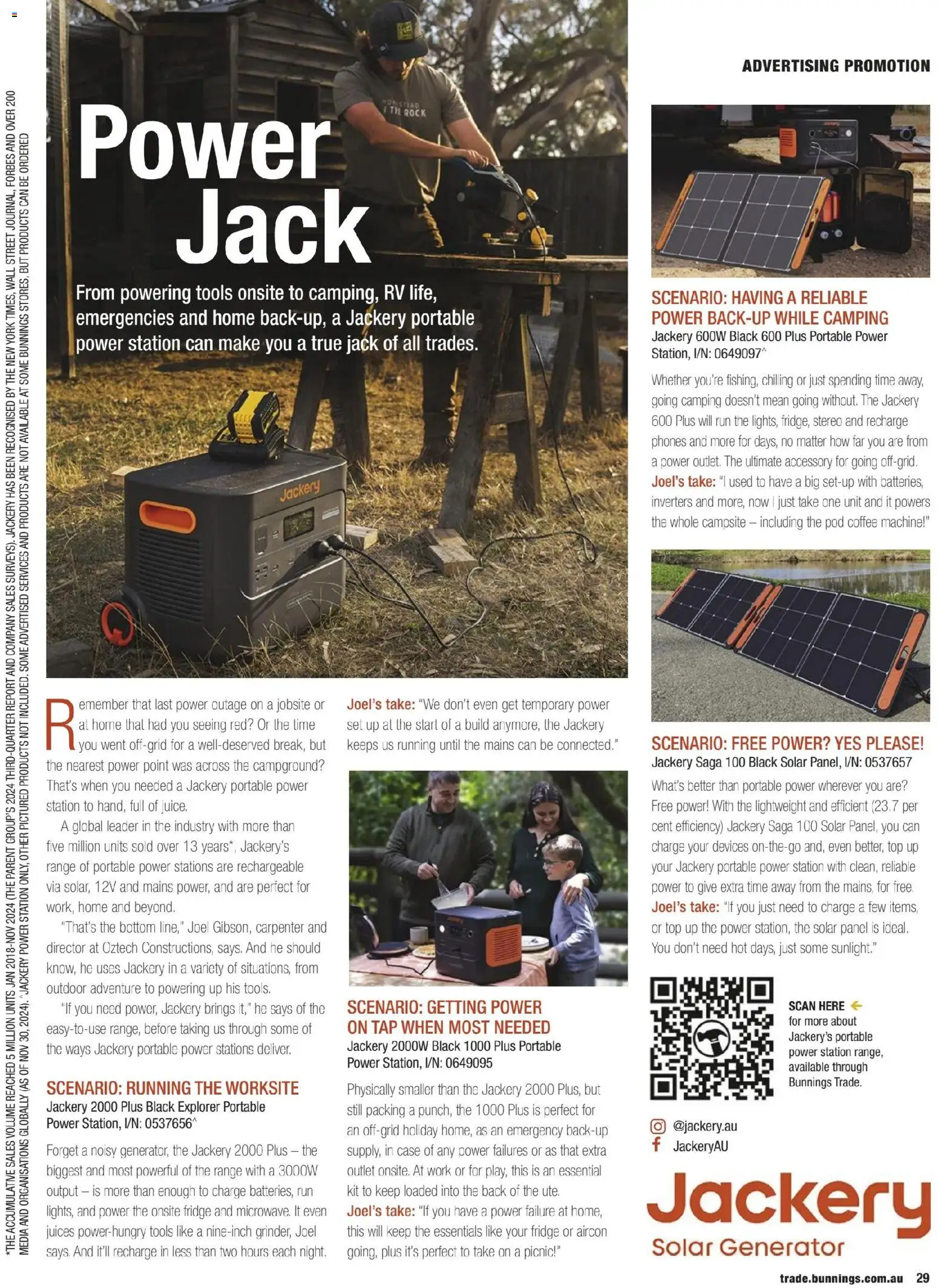 Bunnings Warehouse Trade Magazine November 2025 - page 29- valid from 01/11/2025