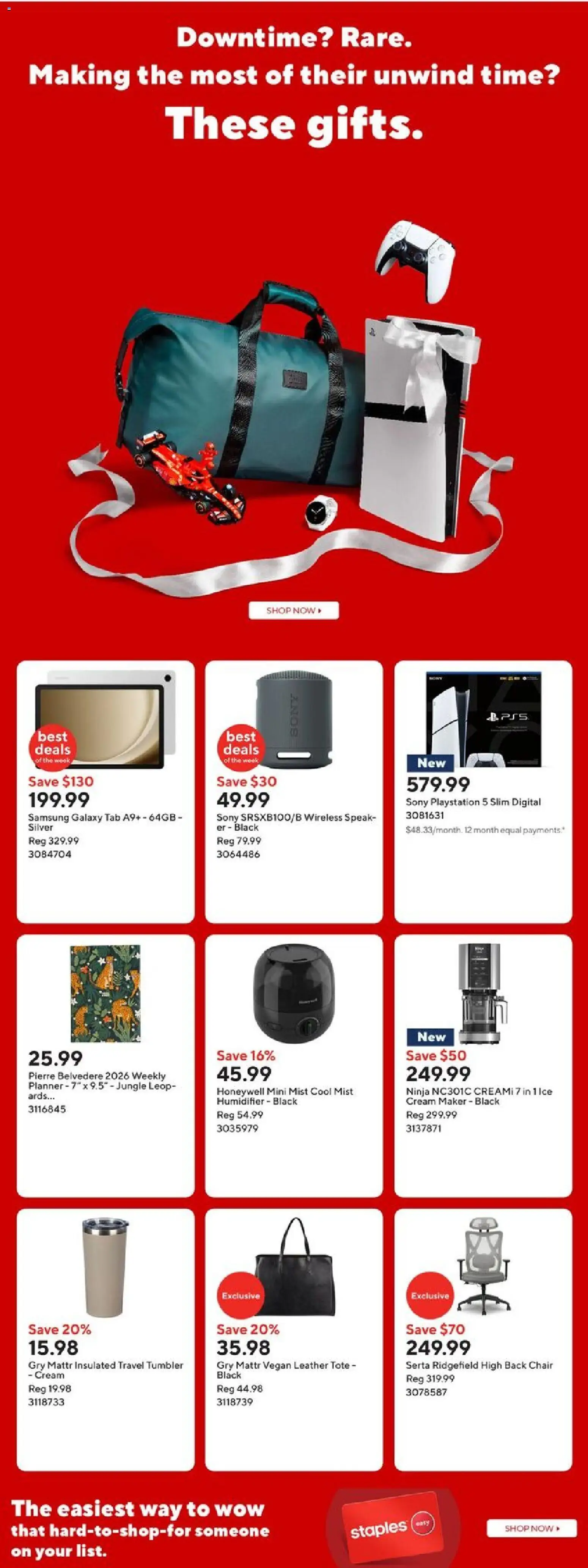 Staples - Black Friday  - page 6- valid from Nov 14, 2025