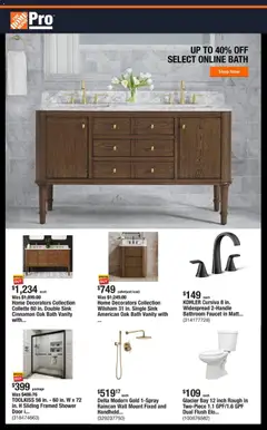 Preview Home Depot Shop Pro Ad - FL valid from 10/27/2025