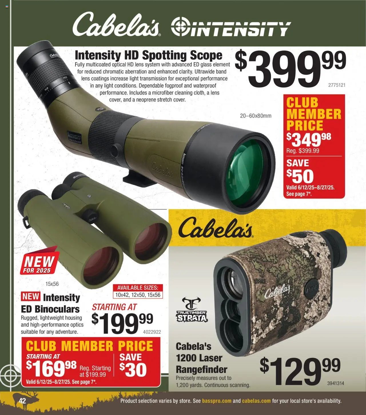 Bass Pro Big Game Hunting 25 - page 42- valid from 06/12/2025