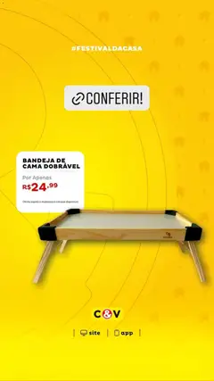 Pré-visualização Casa e Video promoções válida a partir de 25/10/2025