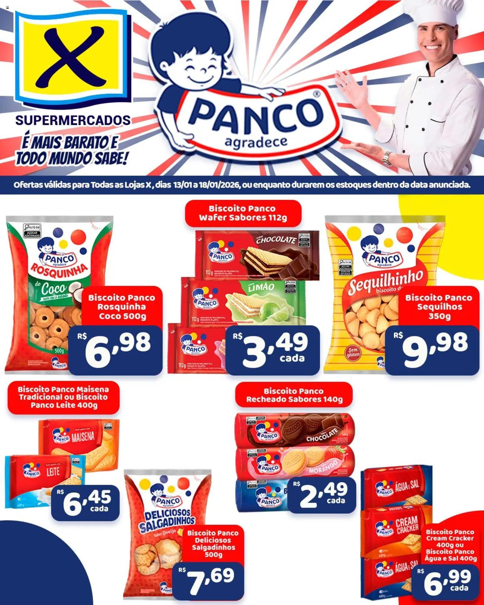 X Supermercados - Ofertas Panco - página 1- válido a partir de 13/01/2026
