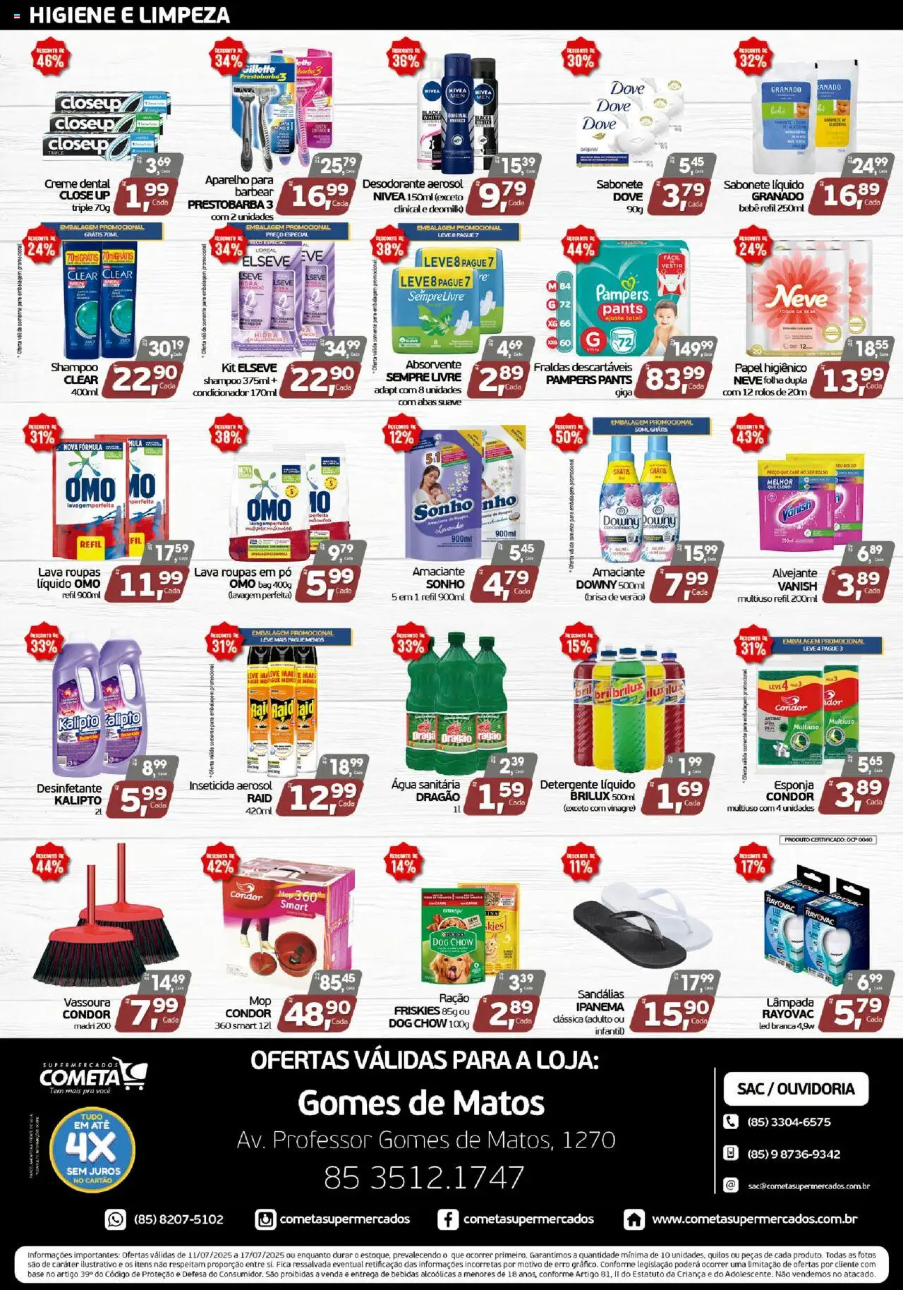 Cometa Supermercados - Ofertas Exclusivas - página 4- válido a partir de 11/07/2025
