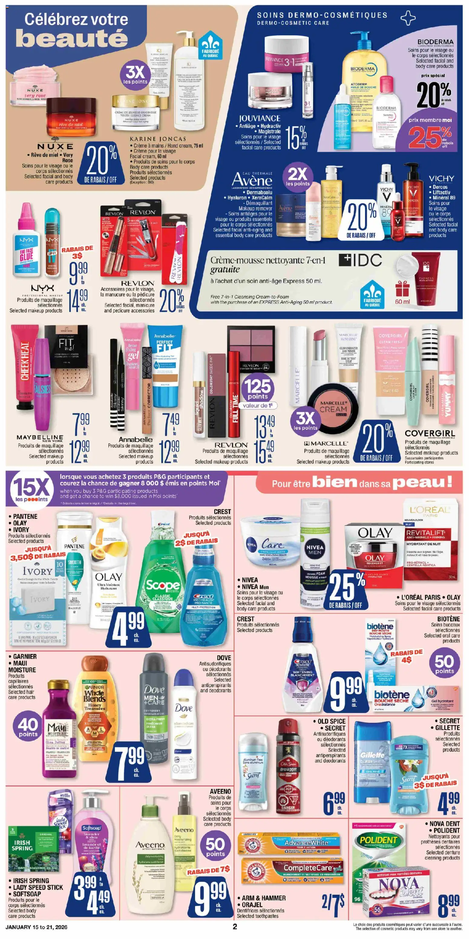 Jean Coutu - Health and Beauty - page 2- valid from Jan 15, 2026