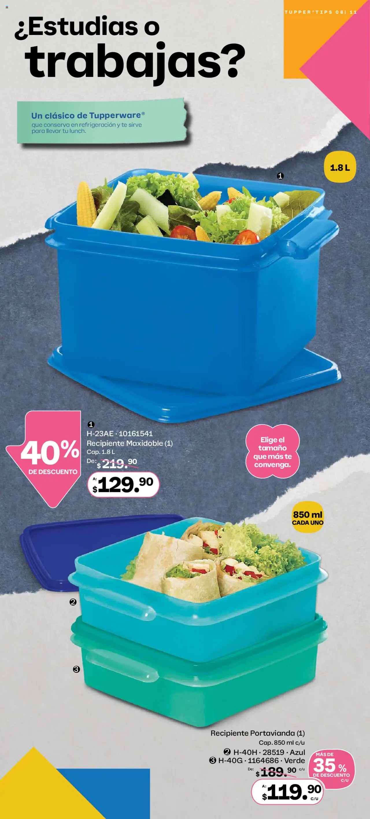 Tupperware catálogo - página 11- válido desde 14/07/2025
