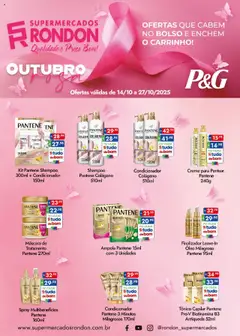 Pré-visualização Supermercados Rondon - Ofertas P&G válida a partir de 14/10/2025