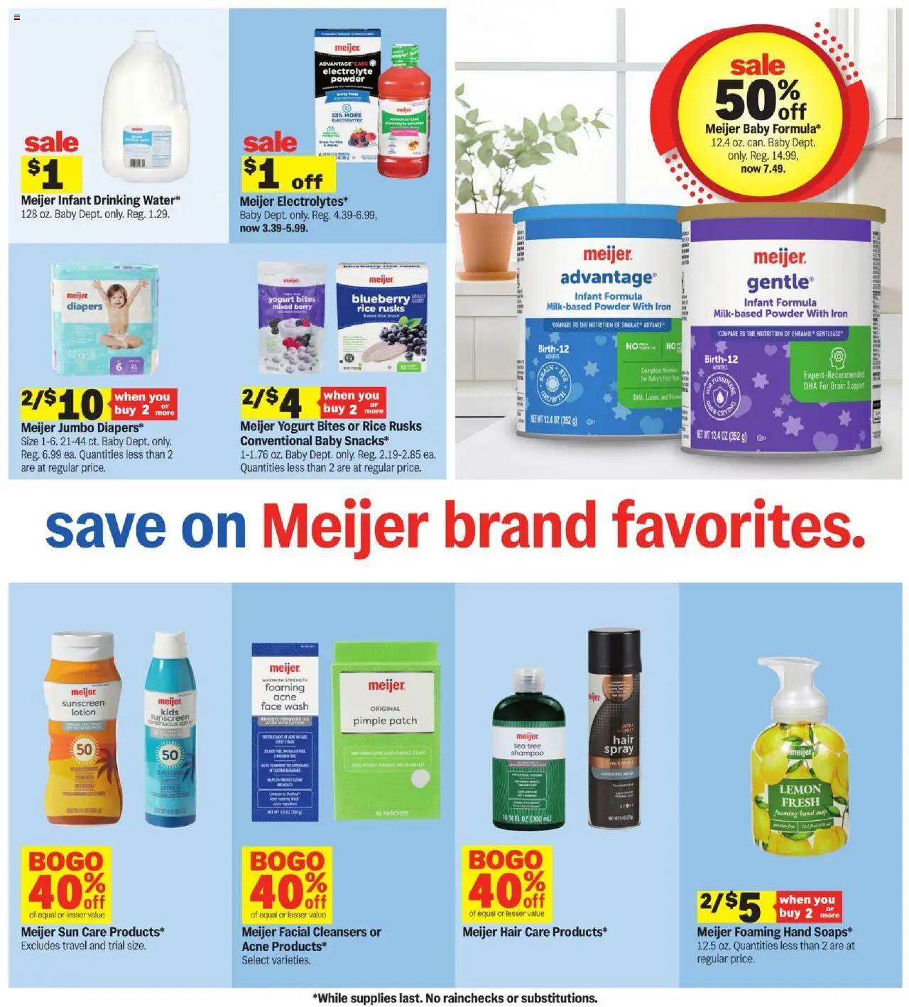 Meijer Weekly Ad - MI - page 20- valid from 07/13/2025