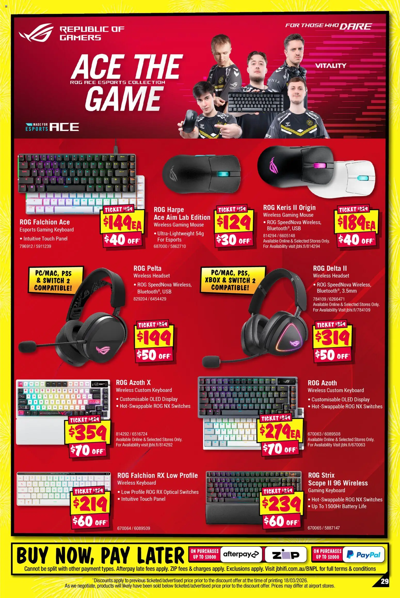 JB Hi-Fi catalogue  - page 29- valid from 30/03/2026