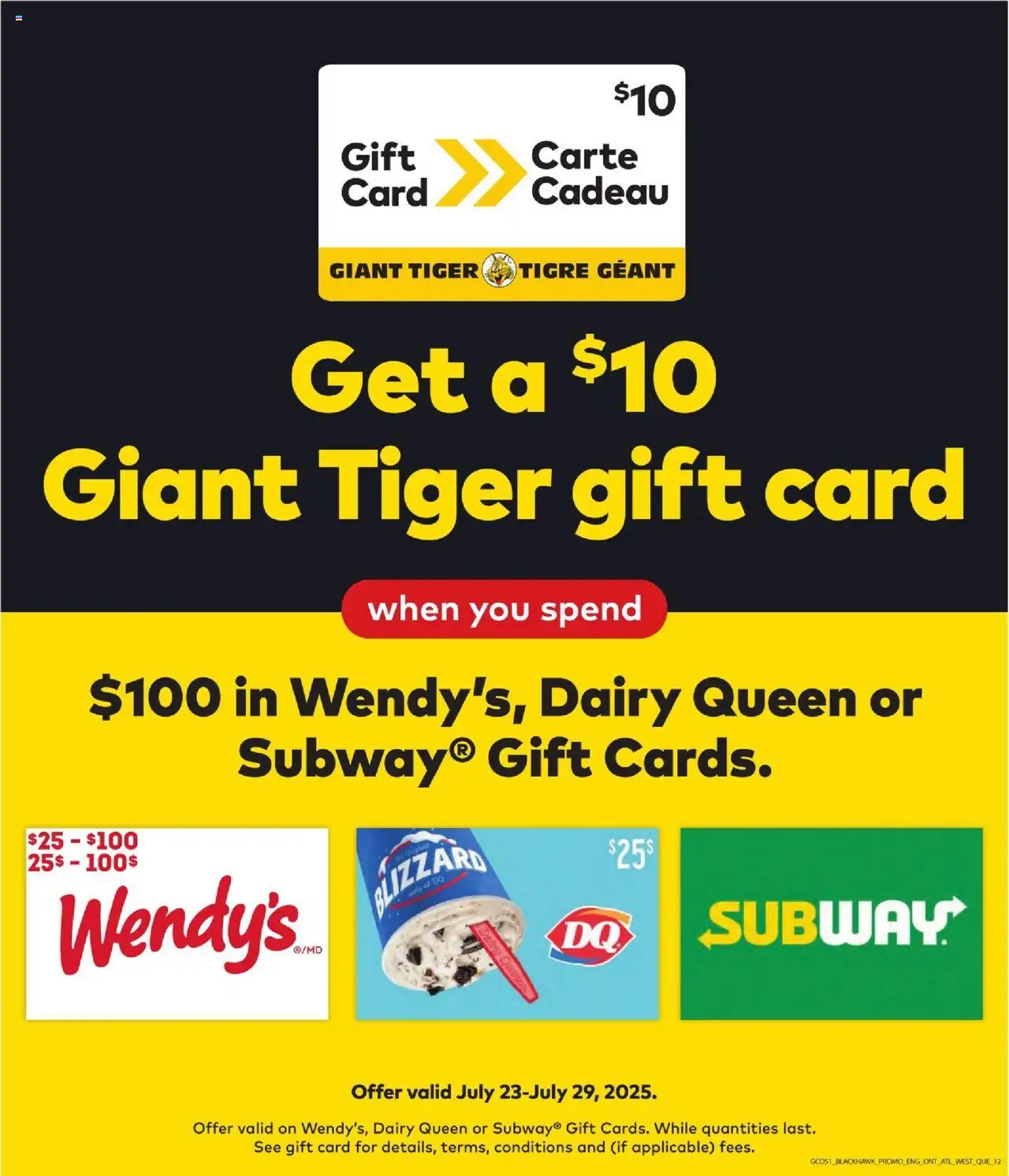 Giant Tiger weekly flyer / circulaire - page 14- valid from Jul 23, 2025