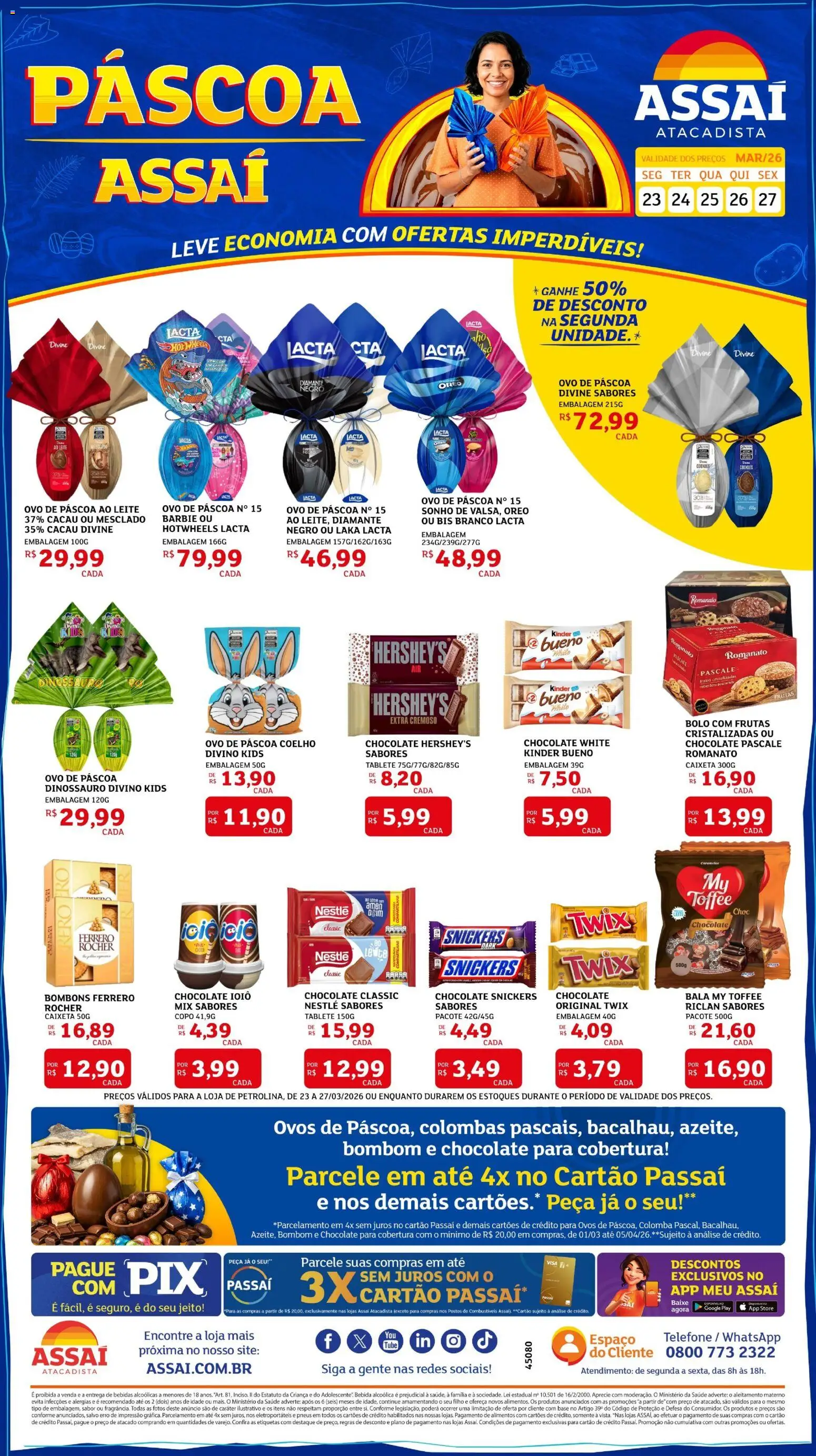 Assaí Atacadista ofertas - página 1- válido a partir de 23/03/2026
