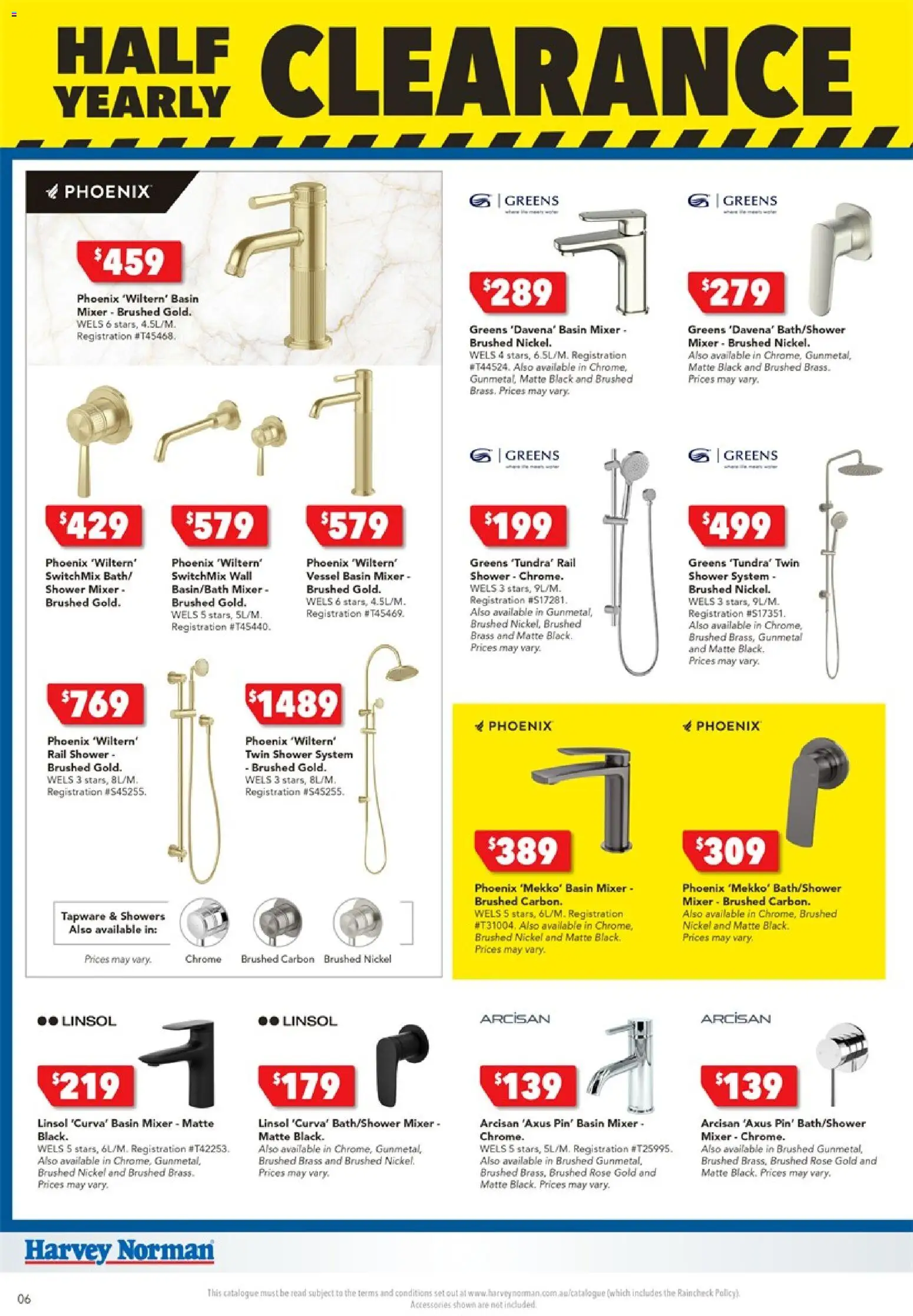 Harvey Norman - Bathroom Clearance - page 6- valid from 25/12/2025