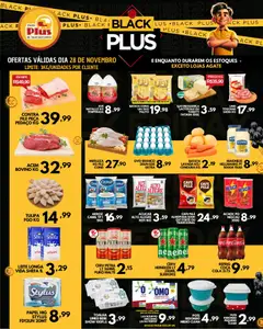 Pré-visualização Rede Plus Supermercados Black Friday válida a partir de 28/11/2025