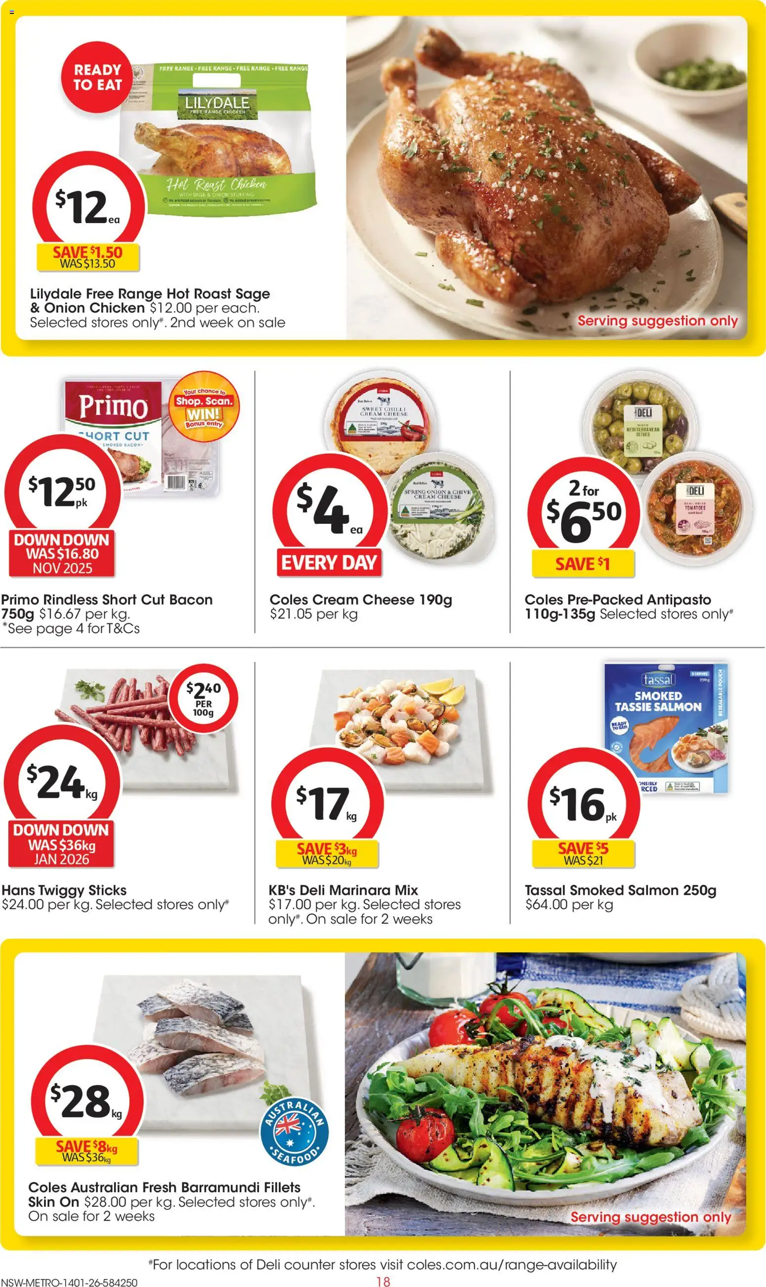 Coles  Catalogue  - page 18- valid from 14/01/2026