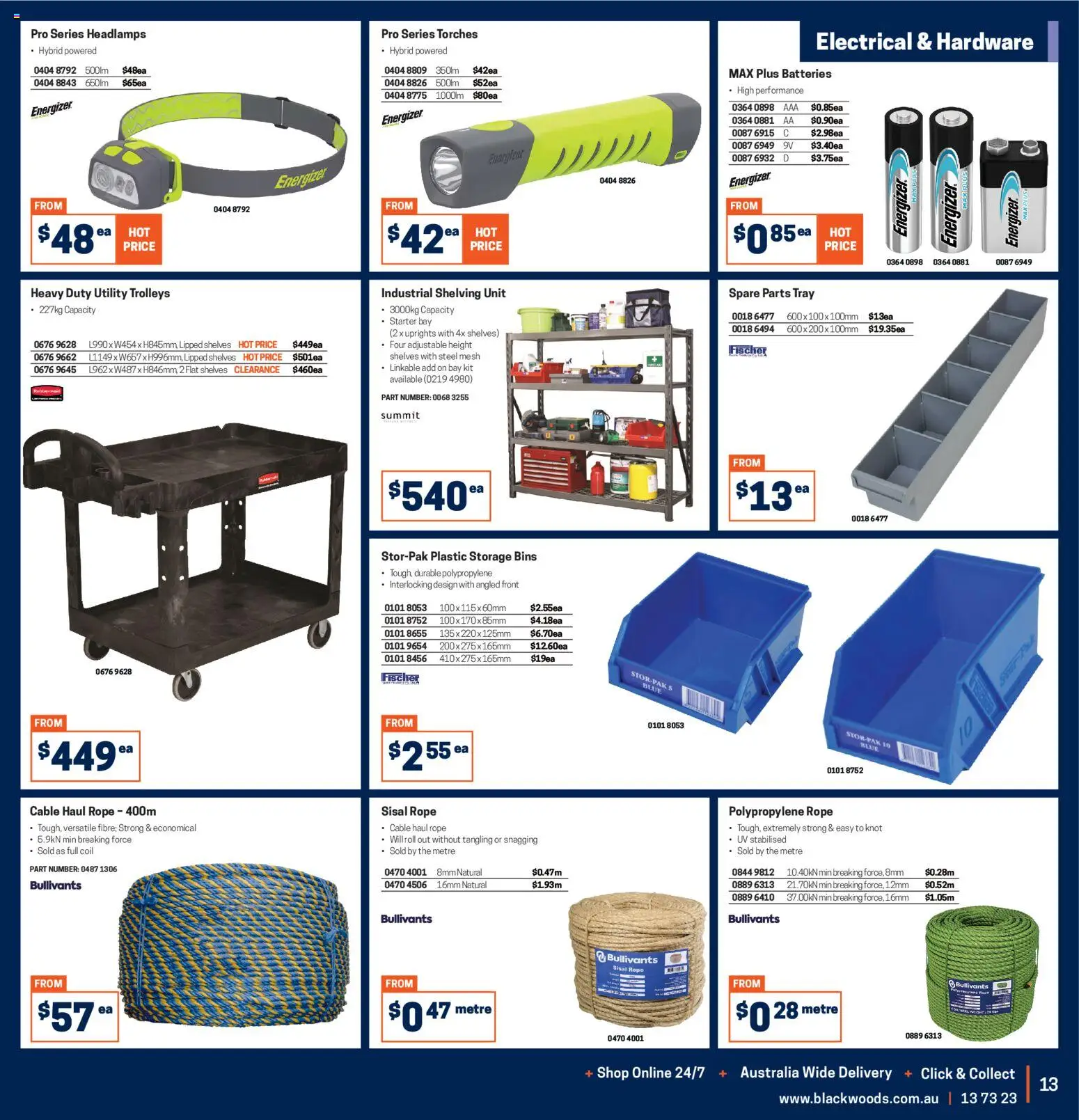 Black Woods Catalogue  - page 13- valid from 03/11/2025