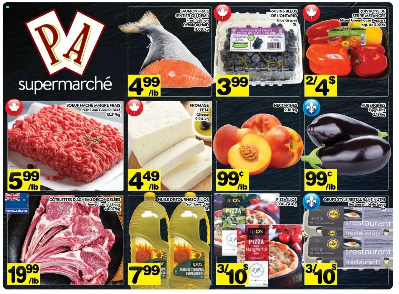 Pa Supermarché weekly flyer / circulaire - page 1- valid from Sep 8, 2025