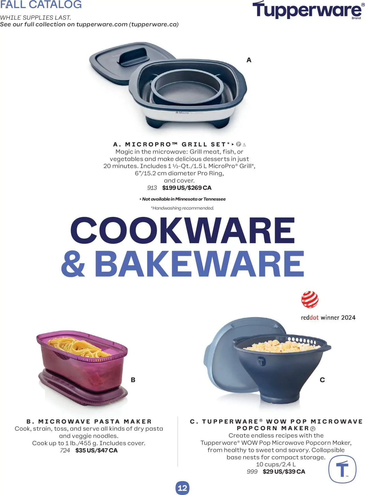 Tupperware - Fall 2025 Catalog - page 12- valid from Sep 1, 2025