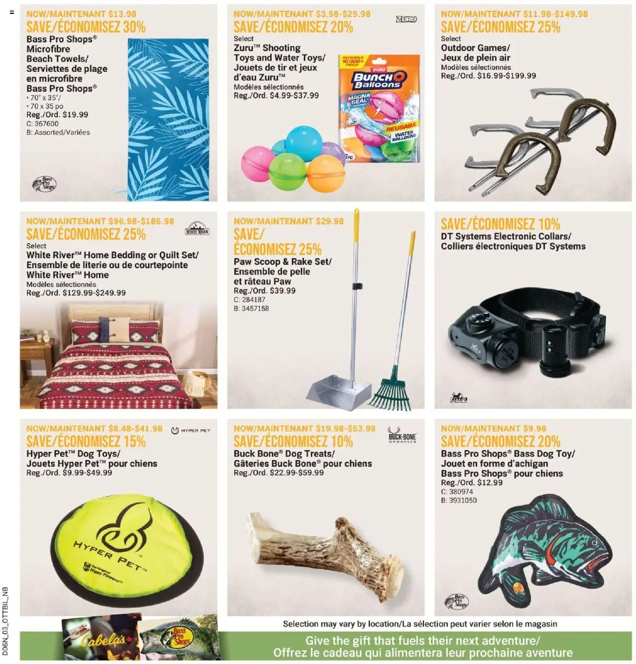 Cabelas weekly flyer / circulaire - page 3- valid from Jul 17, 2025