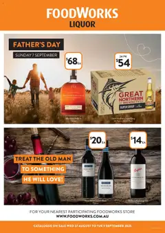 Foodworks catalogue preview - valid from 27/08/2025